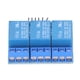 thumbnail image 4 of Módulo de relé de 3 canales, placa de relé de alto voltaje con optoacoplador aislado, disparador de nivel alto y bajo de 5 V (compatible con 3,3 V), disparador de 3 V a 7 V, 4 of 14