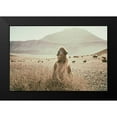 thumbnail image 2 of Aledanda 14x11 Black Modern Framed Museum Art Print Titled - Desert Camel, 2 of 5