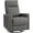 Fabric Gray, variant on JONPONY Power Recliner Chair Nursery Rocking Chairs Swivel Rocker Recliner,Glider Recline Nursery Chair for Adults with Lumbar Support,High Back,Upholstered Deep Seat,Blue Gray