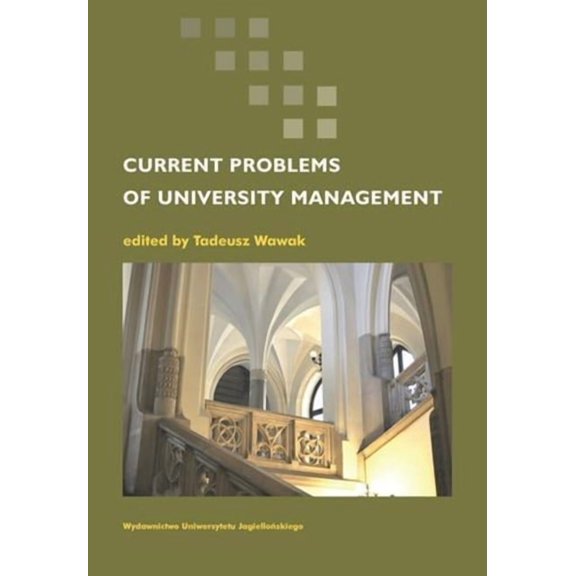 Current Problems of University Management, (Hardcover)