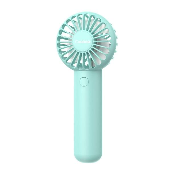 Coohea Mini ventilador portátil de mano para maquillaje de viaje al aire libre