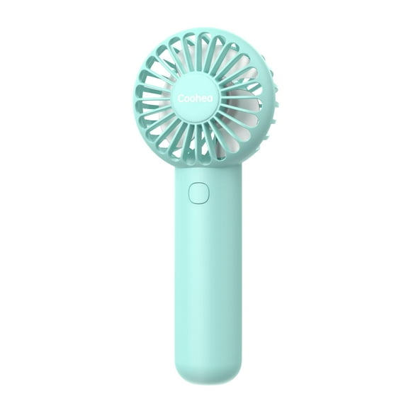 Coohea Mini ventilador portátil de mano para maquillaje de viaje al aire libre