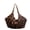 Brown, variant on Cozy Slouchy Shoulder Bag for Women,Plaid Tote Bag Large Lightweight Hobo Purse Fall Purse for Work Travel