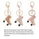 thumbnail image 2 of Inteprter Colgante llavero patines zapatos Rhinestone mochila joyería llavero llavero bolsa moda decoración ornamento mujeres Artesanía Rosado, 2 of 6