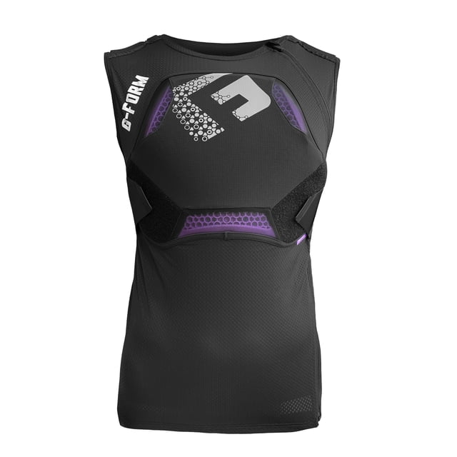 Camiseta protectora para bicicleta G-Form MX Spike Chest & Back Black