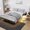 Black + MDF+Metal+2, variant on DIANJIE Heavy Duty Metal Bed Frame LED Light No Noise Quick Assembly Black