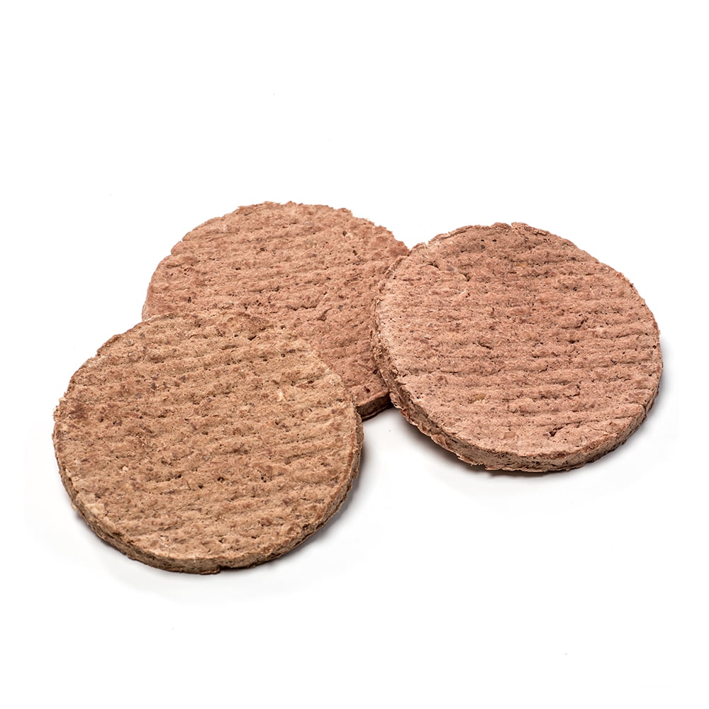 Freeze Dried Hamburger Patties 25 Year Shelf Life 1 Gallon Can 15 Patties