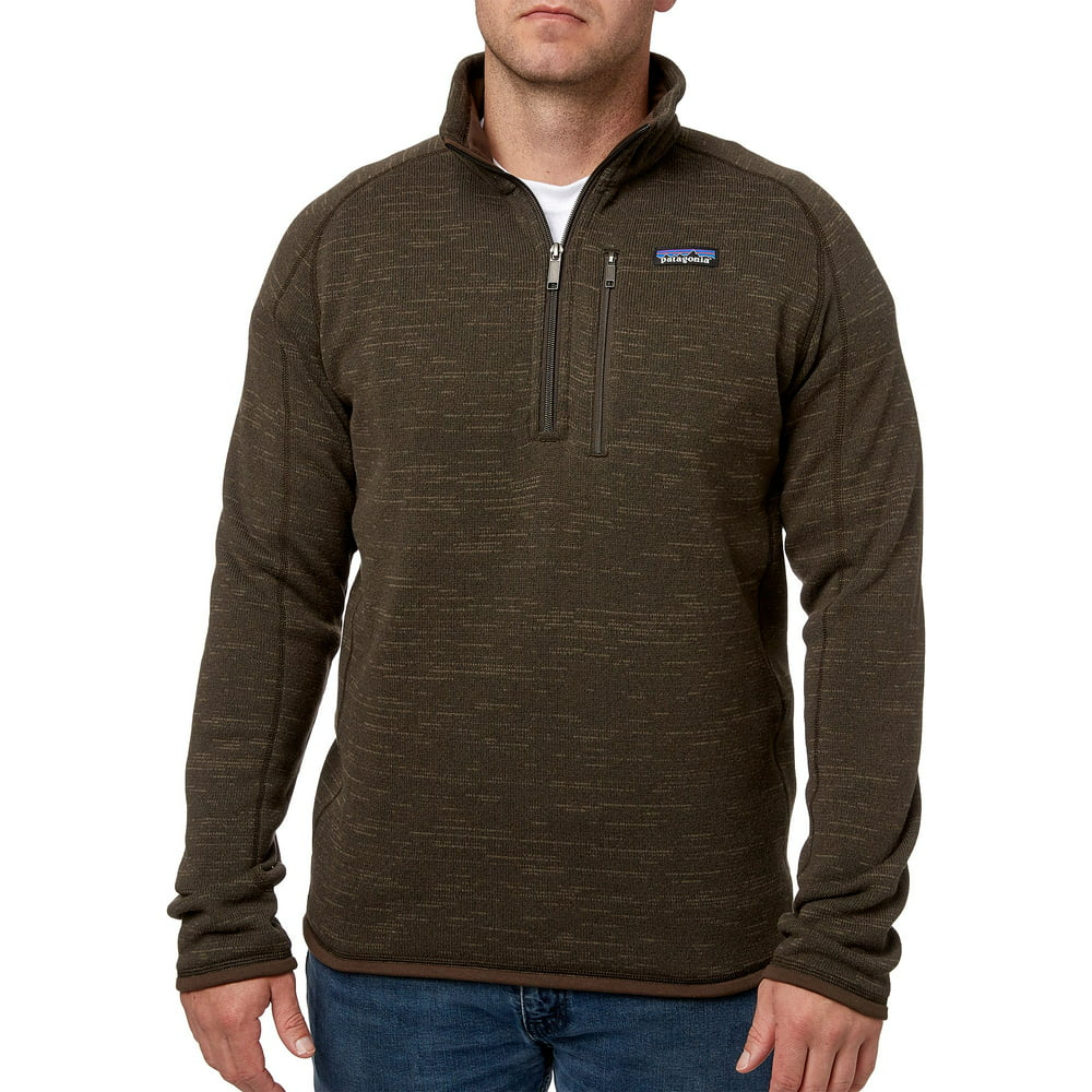 patagonia men's better sweater 1/4 zip fleece pullover - Walmart.com