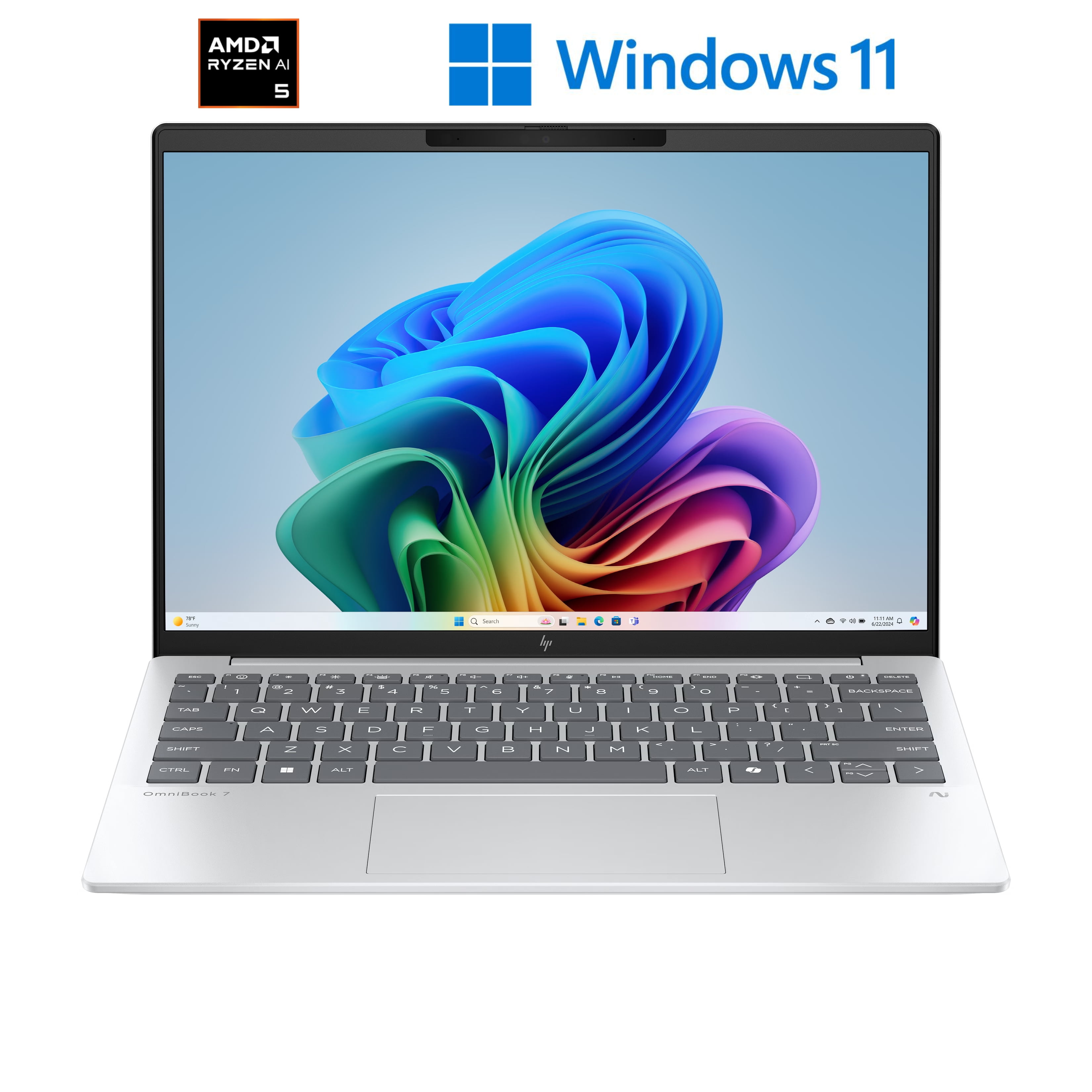 HP OmniBook 7 Aero Laptop Next Gen AI 13-bg10000ca (B7UL9UA) AMD