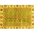 thumbnail image 1 of Ahgly Company Indoor Rectangle Oriental Yellow Traditional Area Rugs, 5' x 7', 1 of 4