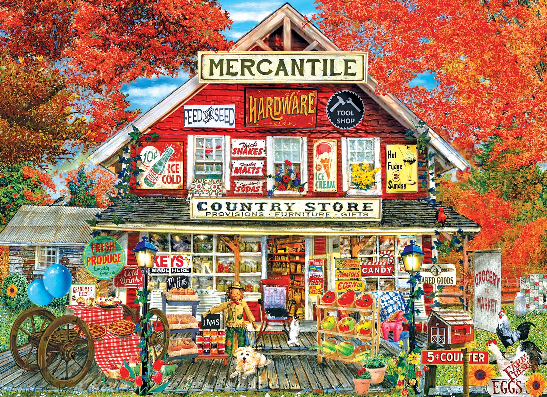 Cra-Z-Art 4 in 1 Pack Retro Jigsaw Puzzle