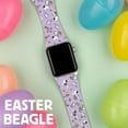 thumbnail image 3 of Peanuts Easter HD Unisex Watch Band for Apple Watch - 38/40/41mm(42mm Series 10/11) Long Bunny Hop by Affinity Bands, 3 of 4