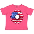 thumbnail image 3 of Inktastic American Flag Sunflower in Red White and Blue Boys or Girls Toddler T-Shirt, 3 of 5