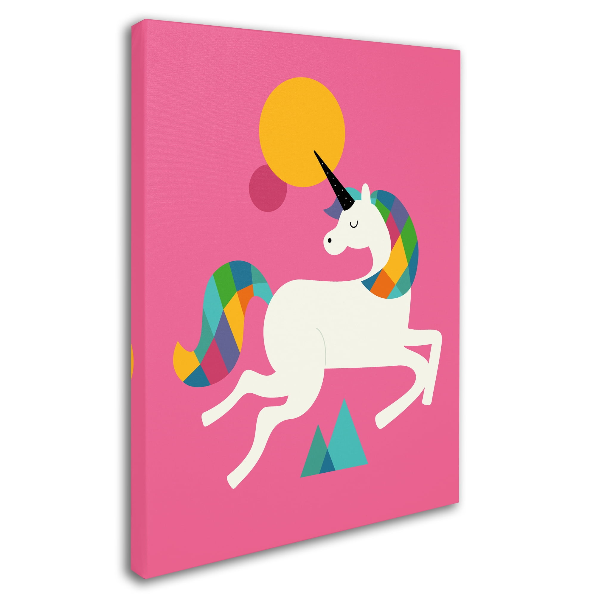 Andy Westface 'To Be A Unicorn' Canvas Art