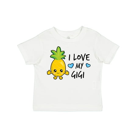 

Inktastic I Love My Gigi with Pineapple Gift Toddler Boy Girl T-Shirt
