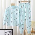 thumbnail image 2 of masbird Boys Girls Pajamas Cotton Planet Pjs Toddler 2 Piece Sleepwear Kids Clothes Set 6-12 Months 12-24 Months 2t 3t 4t 5t 6t 7t 8t 9t(Mint Green,3-6 M), 2 of 9