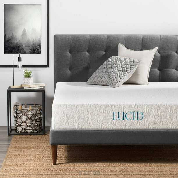 Lucid Memory Foam Hybrid Unboxing Youtube