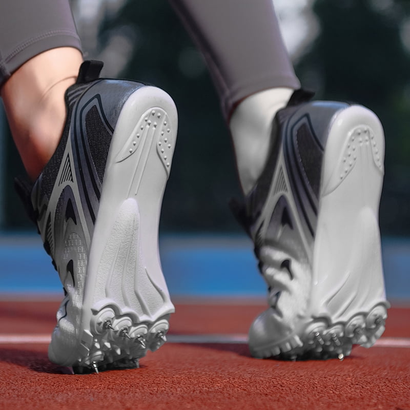 Mens Womens Boys Girls Spikes Athletics Racing Running Shoes Track and Field Sneaker
