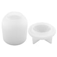 thumbnail image 3 of Tarro Almacenamiento Cono Pino Molde Silicona DIY Con Tapas, 3 of 6