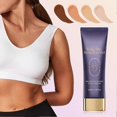 thumbnail image 2 of Body Coverage Perfector All-Over Complexion Leg & Body Makeup Cream & Applicator Brush, Waterproof Tattoo Cover Up Makeup, 2 of 5