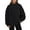 B-Black, variant on TIANZEN Women Oversized Sweatshirt Turtleneck Pullover Long Sleeve Tops Fall Clothing Ladies Hooded Sweaters Fitted Zip up Sweatshirt