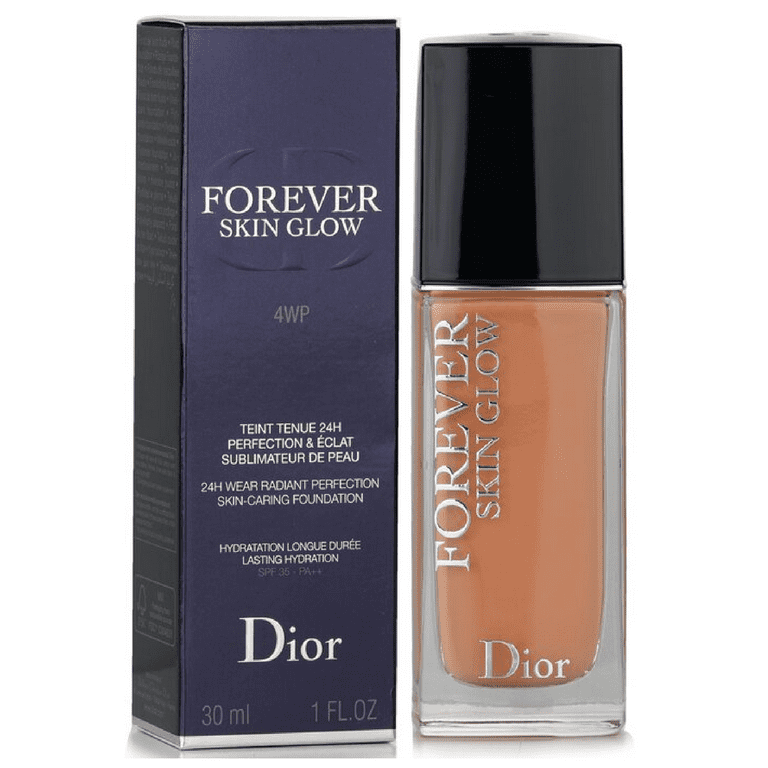 DIOR FOREVER SKIN GLOW 24H SKIN CARING FOUNDATION 4WP WARM DIOR FOREVER SKIN GLOW 24H SKIN CARING FOUNDATION 4WP WARM