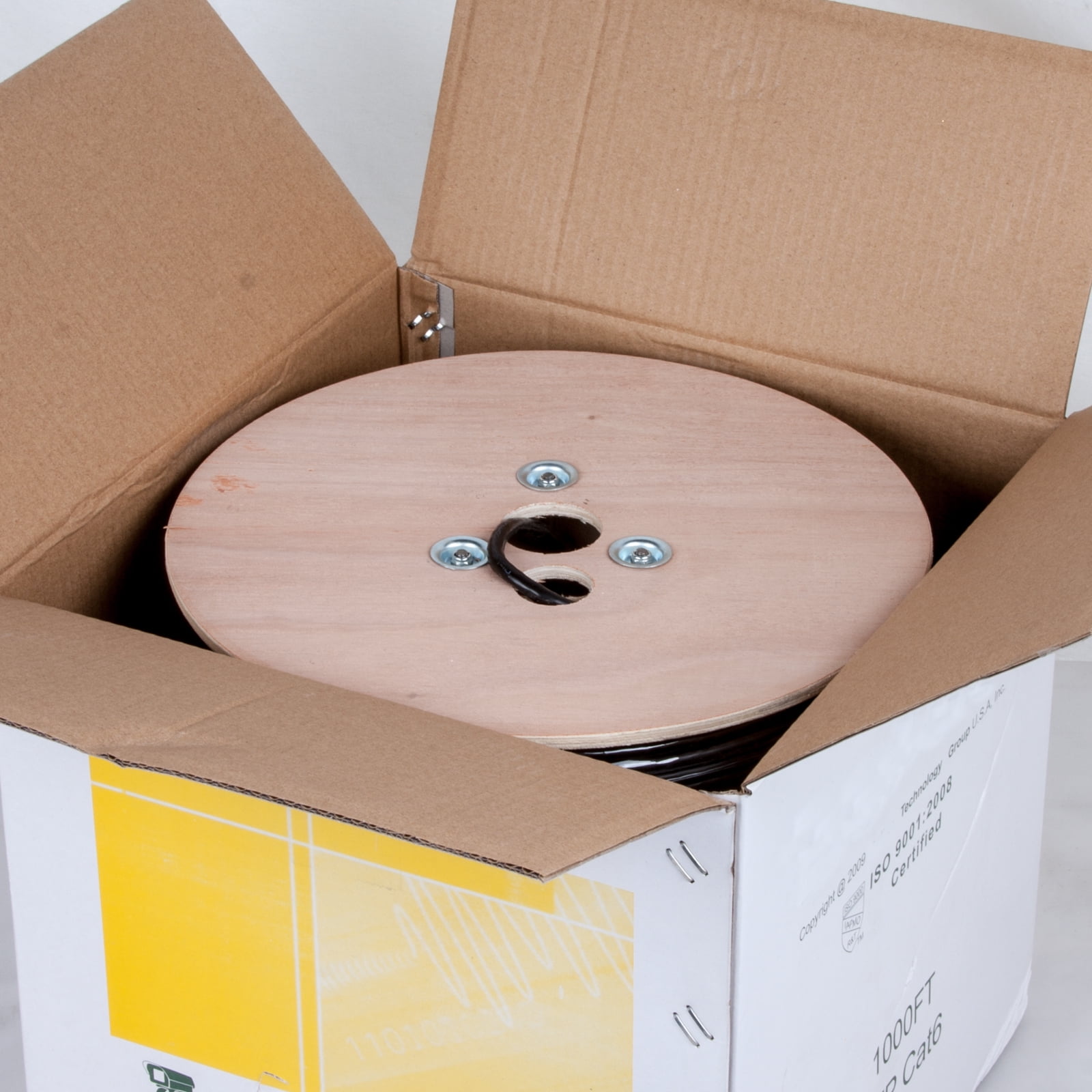 Five Star cat6 1000ft FTP Ethernet Cable Outdoor Shielded CCA 23AWG 350MHz Cable