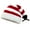 Red and white, variant on Slouch Beanies Hat Women Men Christmas Hat Santa Kitten Hat