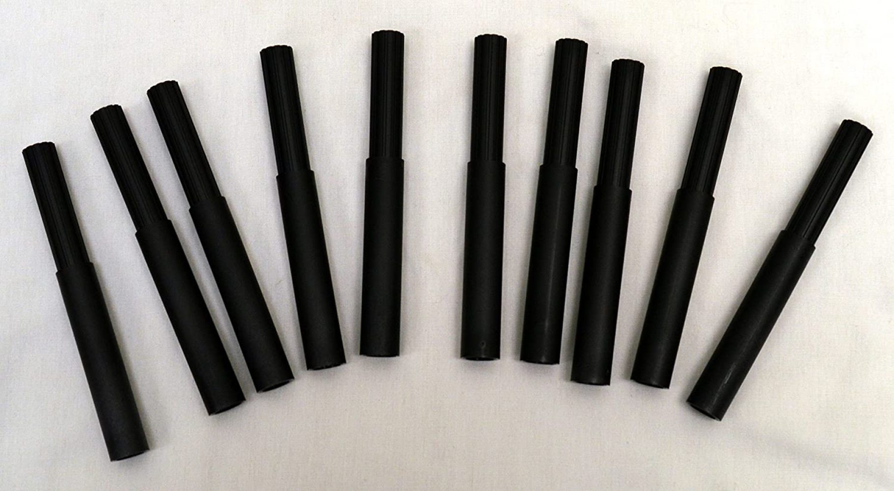 10 Graphite Golf Club Shaft Extensions .500" Gold