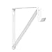 thumbnail image 3 of 10.75" White Shelf & Rod Bracket, Knape & Vogt, RP-0045-WT, 3 of 3