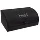 thumbnail image 1 of Panera negra de granja; panera vintage esmaltada para encimera, 1 of 8