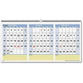 At A Glance Compact Daily Desk Calendar Refill Walmart Com