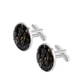 thumbnail image 2 of Motorcycle Men's Stainless Steel Shirt Cufflinks for Formal Attire and Special Occasions, 2 of 6