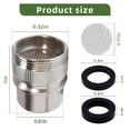 thumbnail image 2 of Adaptador de grifo CAMOLIKOS WD1X1447 para lavavajillas GE/Whirlpool, 2 of 7