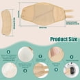 thumbnail image 4 of 2/3Pcs Cou Taille Huile Pack Ensemble Lavable Réutilisable Huile Essentielle Envelopper Sans Gâchis Emballage d'Huile avec Sangle Élastique Réglable Confortable Pack Huile Étanche pour la Taille du Cou Relaxant, 4 of 11
