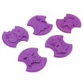 thumbnail image 3 of Moldes para galletas, 5 cortadores de galletas con forma de dinosaurio, plástico apto para uso alimentario, molde para galletas de dinosaurio, sellos para galletas, herramientas de cocina (dinosauri, 3 of 5