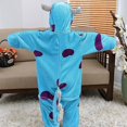 thumbnail image 3 of Pijamas para niños de 100CM, ropa de abrigo, servicio a domicilio para niños y niñas de dibujos animados- esquí esquí Gafas de esquí, 3 of 5