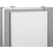 Best-Rite Cubicle Whiteboard Hangers Gray Set of 2 (56389)