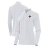 Women's Antigua White USA Swimming Continual Full-Zip Jacket