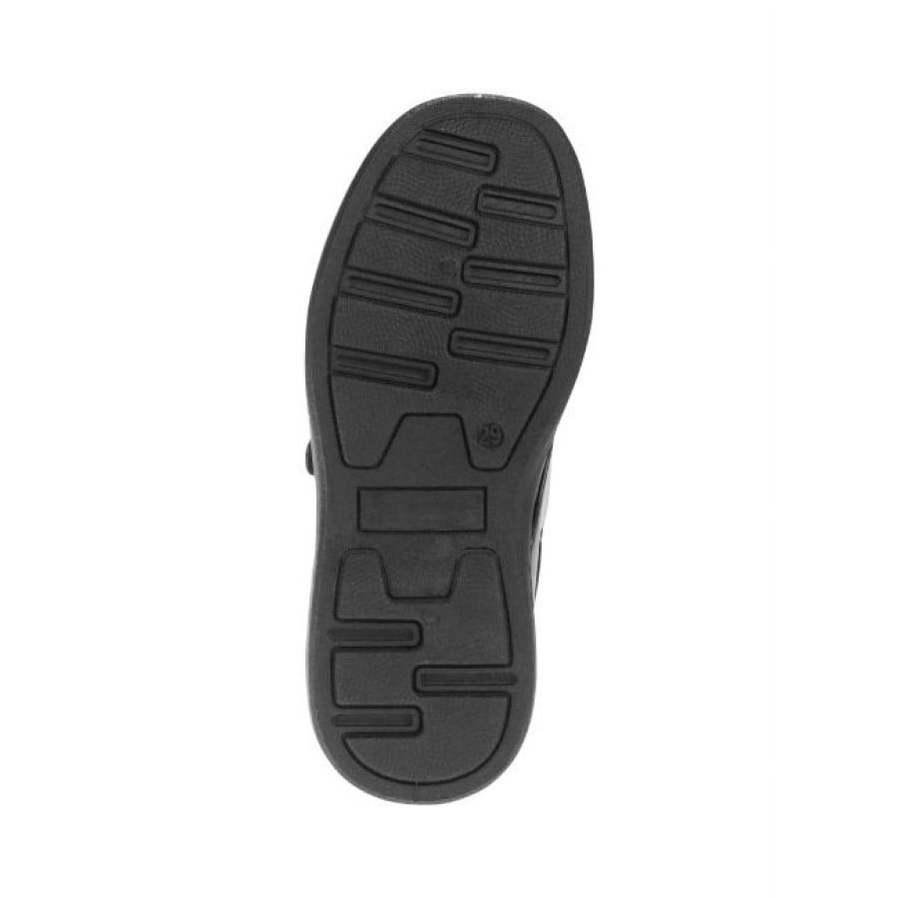 Josmo Toddler Boys’ Slip On Buckle School Dress Shoes, Black 3