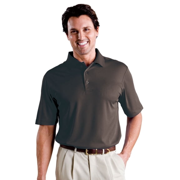 Monterey Club Men's Pro Mesh Texture Solid Golf Polo Shirt #1089