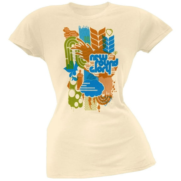 New Found Glory Women's Juniors Collage Short Sleeve T Shirt