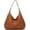 Brown, variant on Women PU Leather Handbag Shoulder Bags Work Tote Bag Top Handle Bag Ladies Designer Purses Satchel