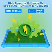 Newest 2026 Kids Tablet, 10 inch Android 15 Tablet for Kids, 8GB+32GB/1TB Toddler Tablet with Shockproof Case, 6000mAh Battery, Google Kids Space Parental Control, IPS Touchscreen Dual Cameras, Games