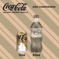 thumbnail image 5 of (2 pack) Coca-Cola Zero Sugar Holiday Creamy Vanilla Soda Pop Fridge Pack Cans, 12 fl oz, 12 Pack, 5 of 16