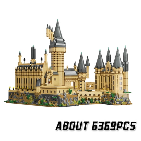 SALYWEE Micro Building Blocks, DIY Model Assembly Toy, European Architectural Landmarks, Magic Castle, Creative Home Decor
