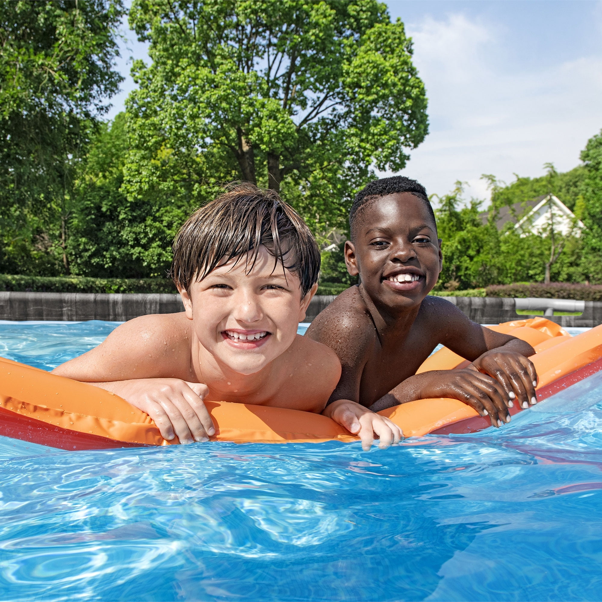 Bestway Power Steel 24’ x 12’ x 52” Oval Above Ground Swimming Pool Set