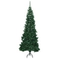 thumbnail image 4 of vidaXL Christmas Tree Decoration Corner Artificial Xmas Tree with Stand PVC, 4 of 63