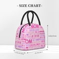 thumbnail image 2 of Yiaed Best Mom ever Print Lunch Bag Adult Insulated Lunch Box, Leakproof Cooler Food Lunch Containers Reusable High Capacity Lunch Tote Bags-One Size, 2 of 6