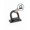 Black 58 inch 6Pcs, variant on Heavy Duty 18000lbs Removable Stake Pocket D-Ring Tie Down Anchors 5/8" Hitch Pin 4 Adjustable 58 inch Black